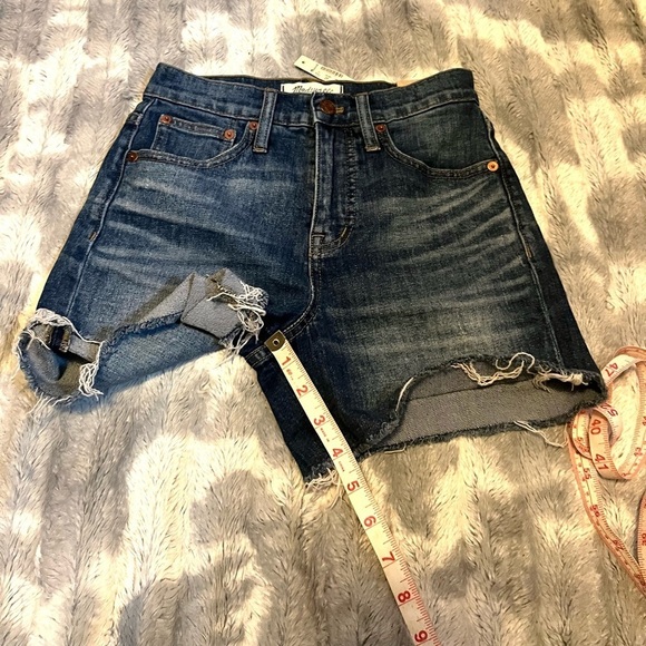Madewell High-Rise Denim Shorts Size 23 - Picture 7 of 14